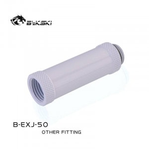 Bykski B-EXJ-50 Male To Female Extender - 50mm white