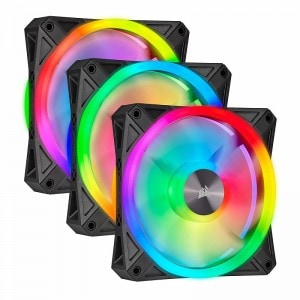 CORSAIR QL120 RGB 120mm PWM �ȥ�ץ�ե��󥭥å�