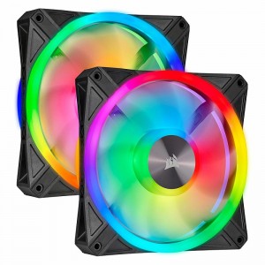 CORSAIR QL140 RGB 140mm PWM �ǥ奢��ե��󥭥å�