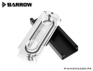 Barrow M2 SSD water block Black