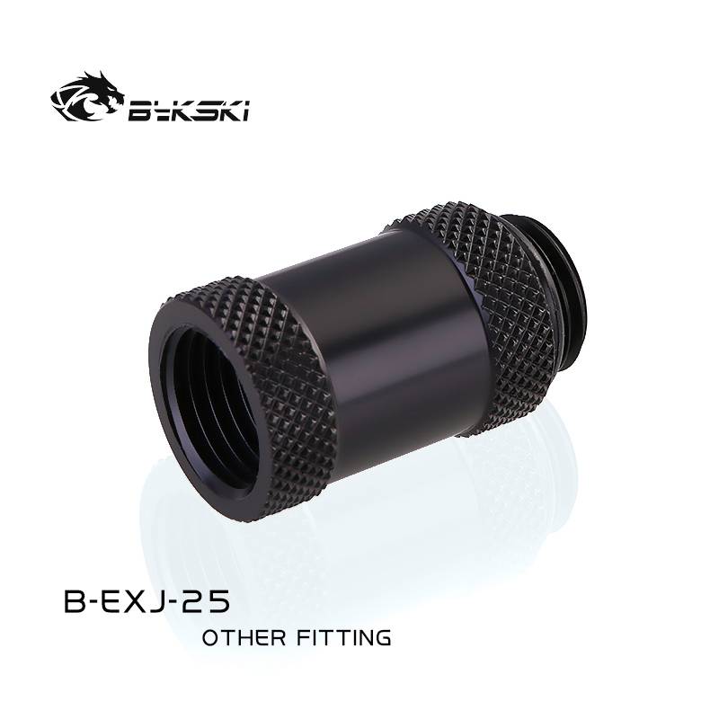 Bykski B-EXJ-25 Male To Female Extender - 25mm black