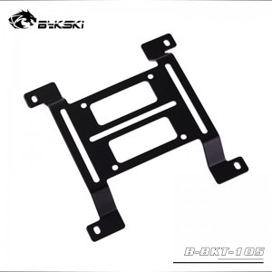 Bykski 120mm Raised Multi Function Water Cooling Bracket - Black