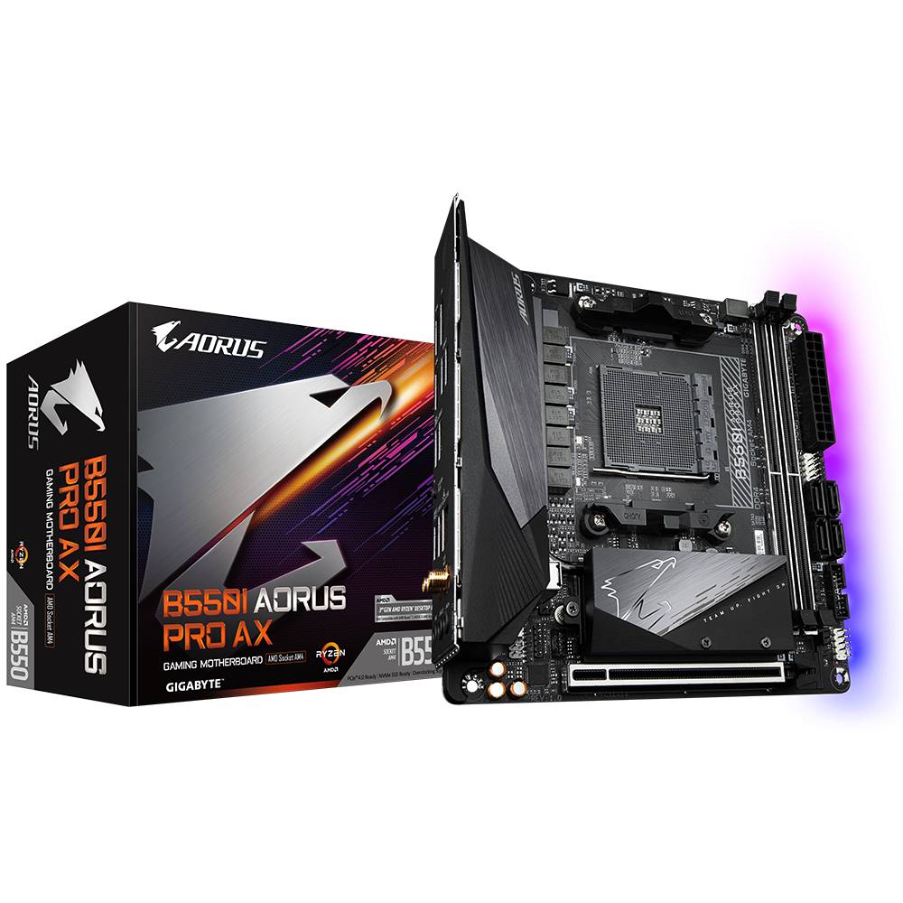 GIGABYTE B550I AORUS PRO AX | PCパーツ,マザーボード,AMD AM4 | OLIOSPEC