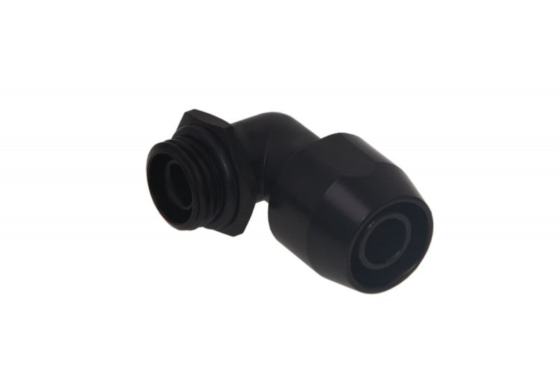 ACool HF compression fitting TPV metall - 90�� - black