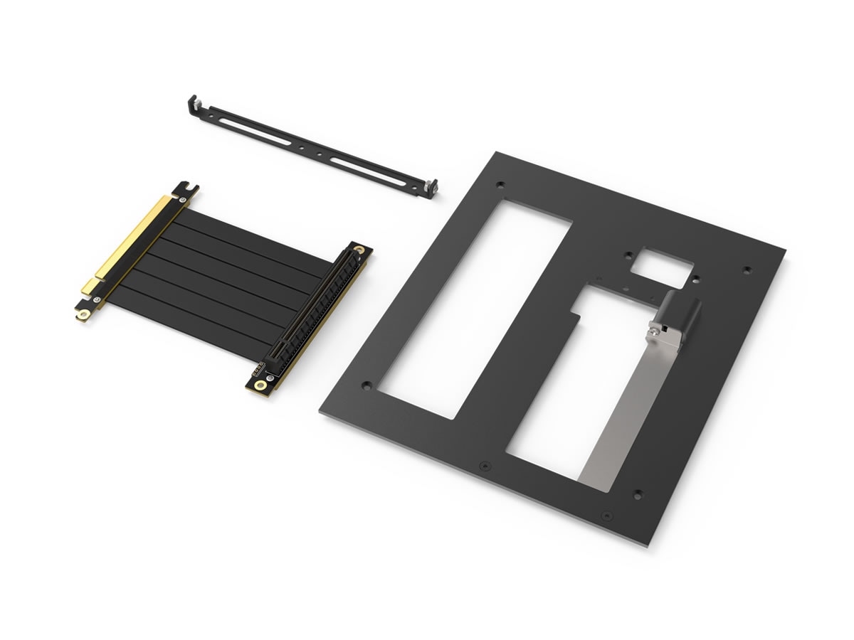 STREACOM DA2 VERTICAL GPU KIT Black | PCパーツ,PCケース