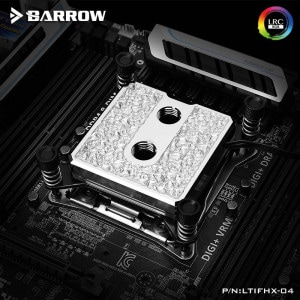 Barrow Icicle series jetting type micro waterway CPU block (Brass Edition) for X99 platform
