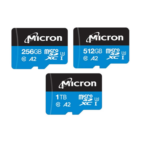 Micron MTSD256AKC7MS-1WT 256GB 産業用microSDカード | ストレージ