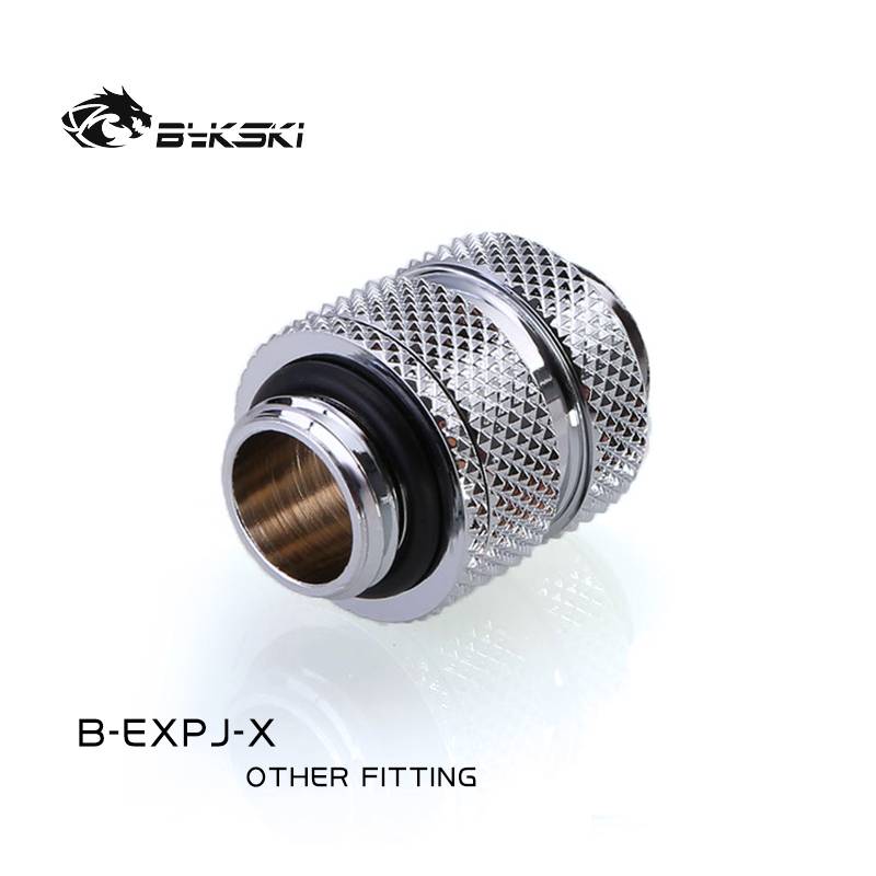 Bykski B-EXPJ-X Fine Diamond Pattern Expansion Joint (16-22) Graphics Card SLI CF Connector Silver