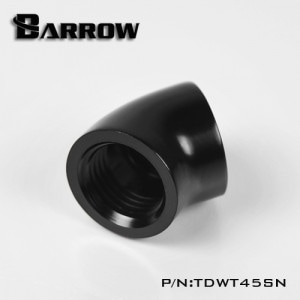 BARROW 45��Adapter ( Female to Felame ) Black