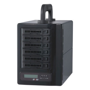 areca ARC-8050T3U-6M Thunderbolt3/USB3.2 Gen2(10Gbps) 2.5����� �ɥ饤�� 6����ܲ�ǽ