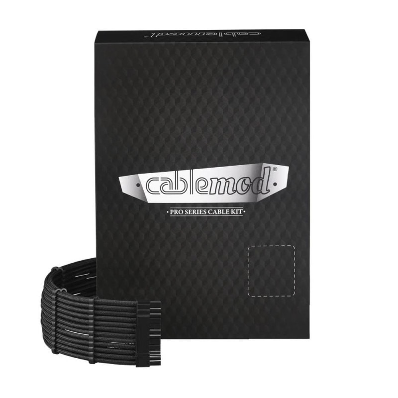 CableMod RT-Series PRO ModFlex Cable Kit for ASUS and Seasonic - BLACK (CM-PRTS-FKIT-KK-R)