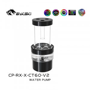 Bykski CP-RX-X-CT60-V2 100mm water tank and pump combination new mute integrated pump RGB/ Symphony