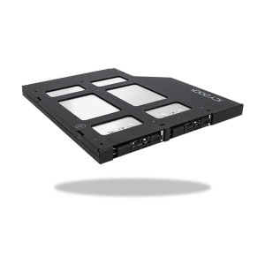 ToughArmor MB852M2PO-B Ultra Slim ODD�٥��� M.2 NVMe SSD 2����ܲ�ǽ ICYDOCK