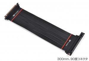ڼ󤻾ʡǼ׳ǧ Thermaltake TT Premium PCI-E 4.0 Extender 300mm with 90 degree adapter (AC-058-CO1OTN-C2)