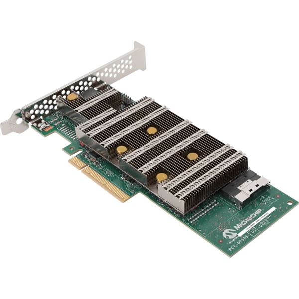 Microchip (Adaptec) SmartRAID 3254-8i /e 3254C8IXS ��8�ݡ��� 24Gb/s PCIe Gen4