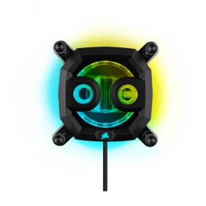 CORSAIR Hydro X Series XC7 RGB PRO CPU Water Block (1700/1200/AM5/AM4) - Black