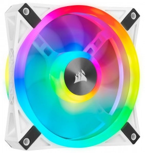CORSAIR QL120 RGB White 120mm PWM ���󥰥�ե���