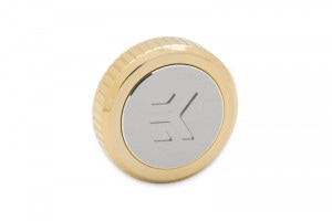 EK WaterBlocks EK-Quantum Torque Plug w/Badge - Gold