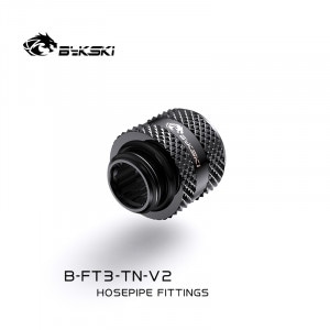 Bykski Flex 10mm ID x 13mm OD Fitting - Black