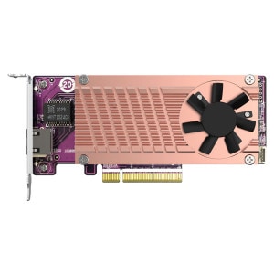 QNAP QM2-2P10G1TB ǥ奢 M.2 2280 PCIe 3.0 NVMe SSD10GbEܤγĥ