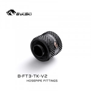 Bykski Flex 10mm ID x 16mm OD Fitting - Black