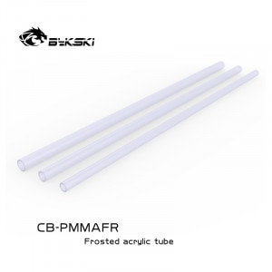 Bykski CB-PMMAFR ��16MM Grind arenaceous Acrylic tube 50CM