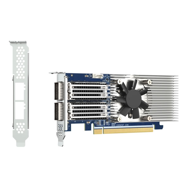 QNAP QXG-100G2SF-CX6 �ǥ奢��ݡ���100GbE�ͥåȥ����ĥ������