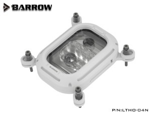 Barrow INTEL 115X/1700/X99/X299 CPU Water Block ��Kepler Series�� LTHO-04N White
