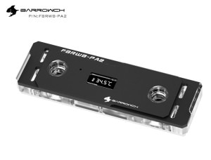 Barrowch Multimodal RAM water block kits with colour screen edition Black