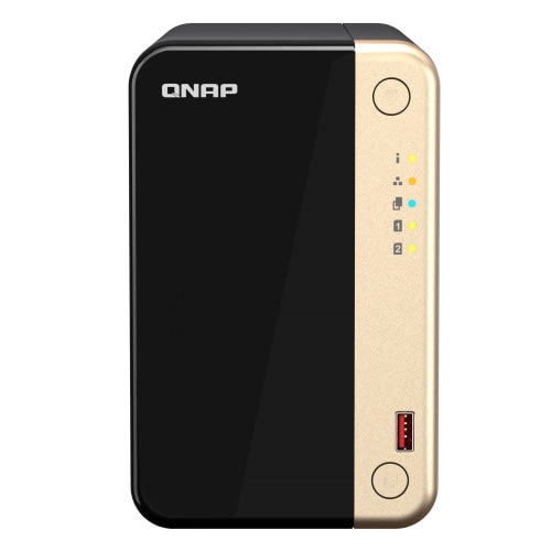 QNAP TS-264-8G HDD 2台搭載可能 （標準3年保証/5年保証オプション有り