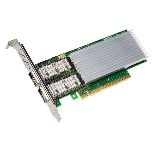 Intel E810CQDA2  100GbE QSFP28 2�ݡ��� ���������ͥå� �ͥåȥ�� �����ץ�