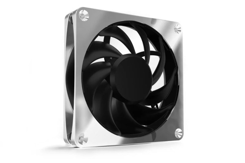 ACool Apex Stealth Metal fan 2000rpm chrome (120x120x25mm)