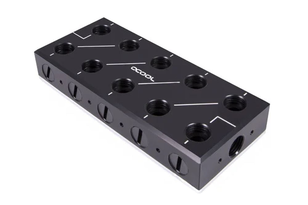 ACool ES Distro Plate C5 | 水冷パーツ,リザーバー,Waterway Plate