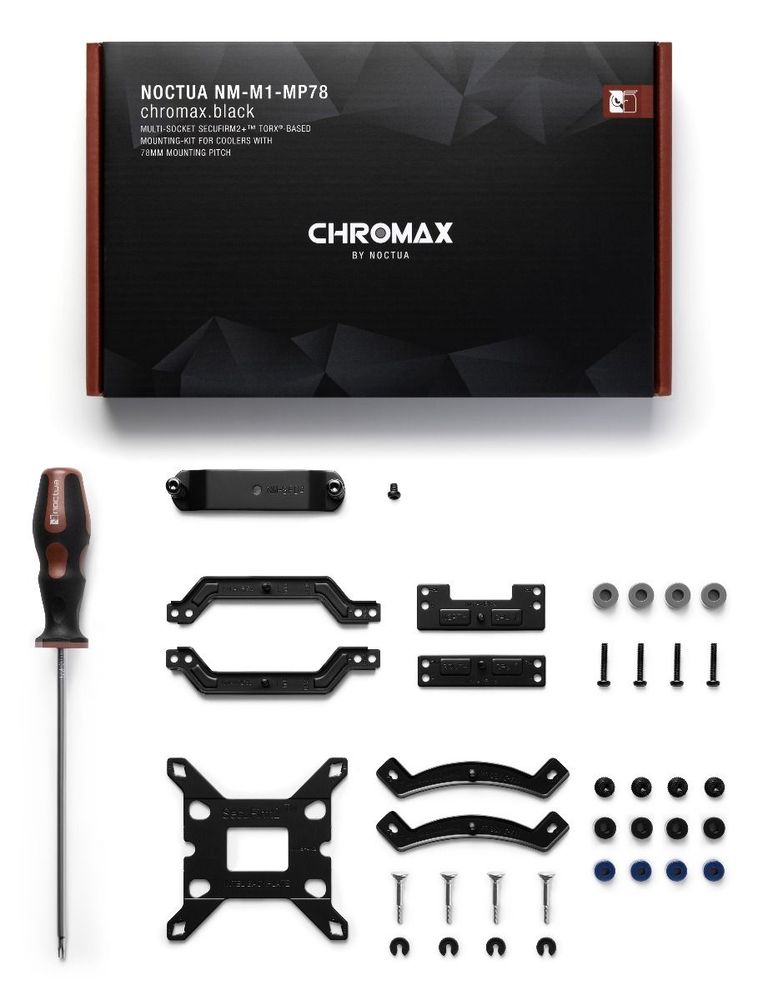 Noctua NM-M1-MP78 chromax.black Mounting-Kit | PCパーツ,CPU