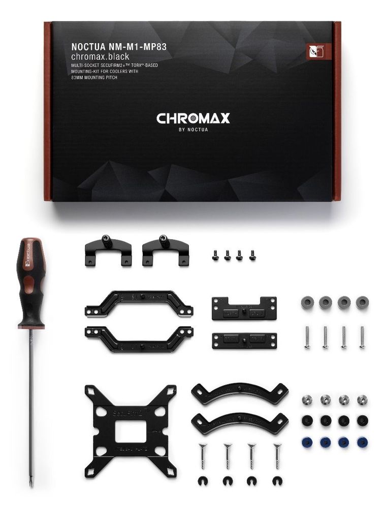 Noctua NM-M1-MP83 chromax.black Mounting-Kit | PCパーツ,CPU