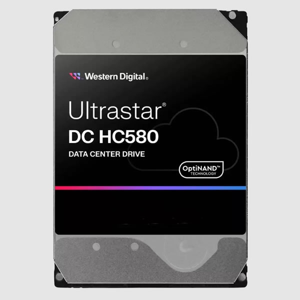 WD WUH722424ALE6L4 (/JP) 24TB 512e AF SATA Ultrastar DC HC580