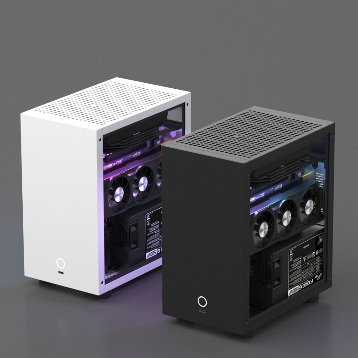 GEEEK M21 MINI-ITX CASE Black | PCパーツ,PCケース,Mini-ITX対応