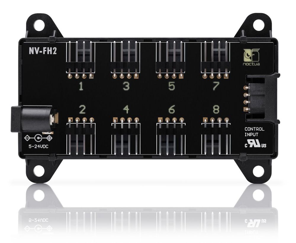 Noctua NV-FH2 8 channel fan hub for 5V, 12V, and 24V fans | PC
