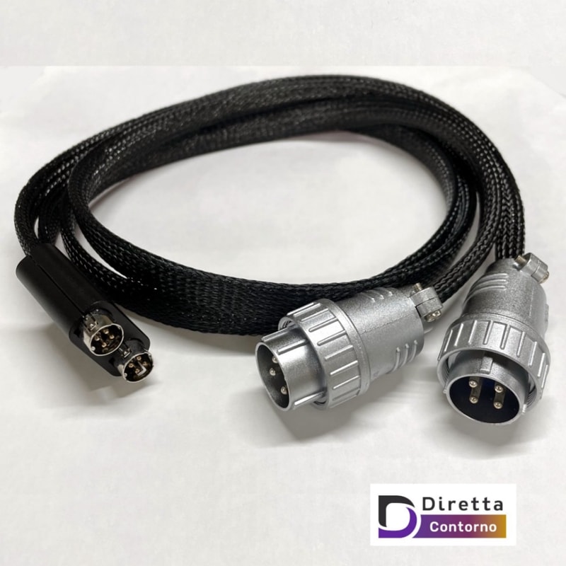 Diretta Contorno FLUSSO-CODA for canarino DC power supply