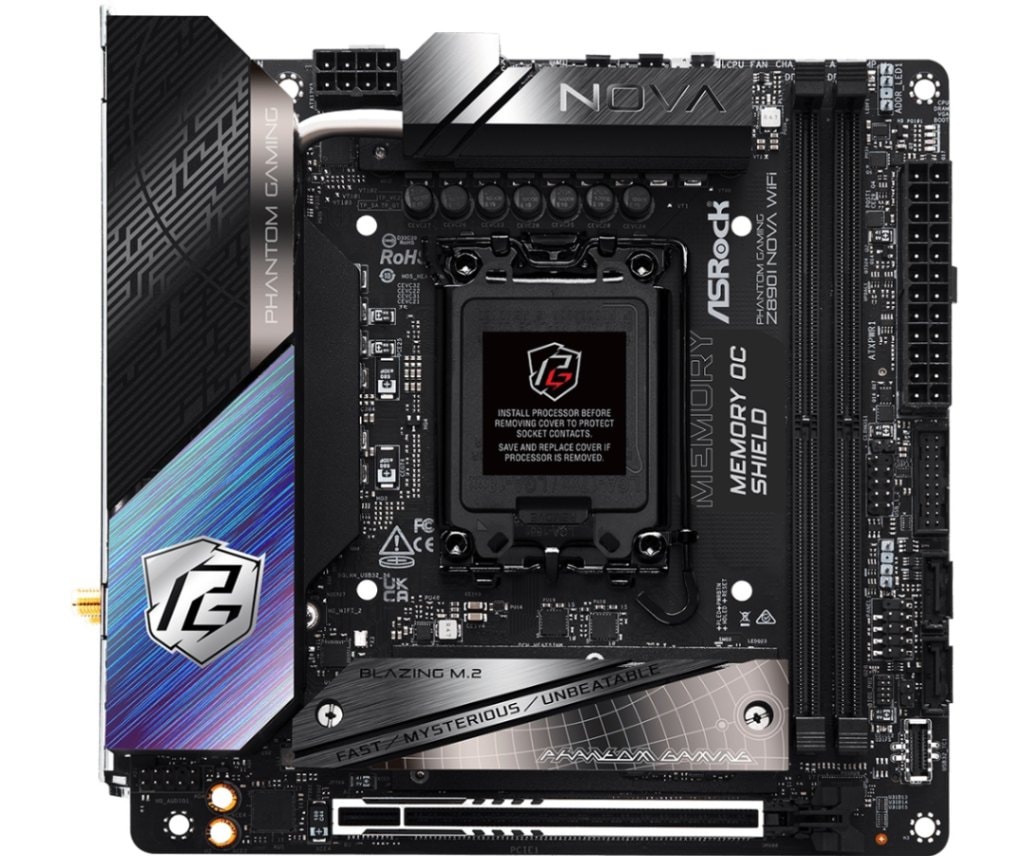 ネズミ　中古品　X570AQUA+3800X 取寄せ商品：納期要確認】 ASRock Z890I Nova WiFi | PCパーツ