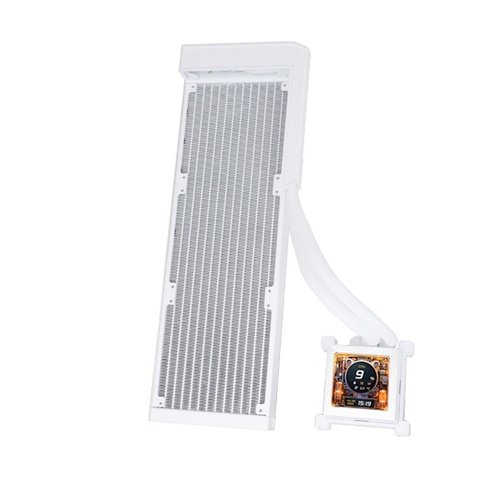 PC用ファン・クーラー LIANLI HydroShift LCD 360 no fan White 取寄せ商品：納期要確認】 Lian Li HydroShift LCD NO FAN White