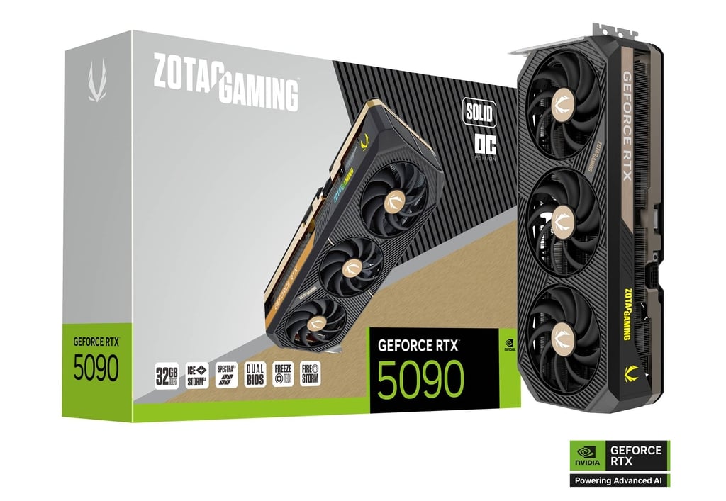 ZOTAC GAMING GeForce RTX 5090 SOLID OC | PCパーツ,ビデオカード