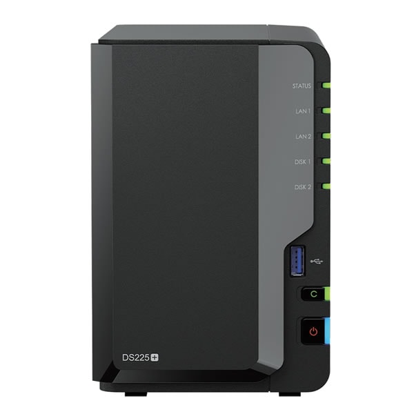 Synology DiskStation DS225+ 3.5インチHDD 2台搭載可能 | ストレージ