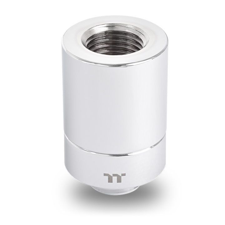 Thermaltake Pacific F-Pro Female to Male 30mm Extender - Chrome - Chrome (CL-W441-CU00SL-A)