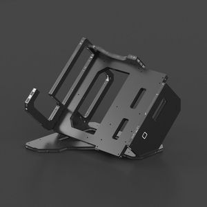 GEEEK Rhino M mATX Open Air Frame Case Black
