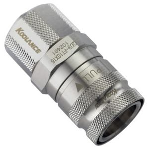 KOOLANCE QD3-FT10X16 QD3 Female Quick Disconnect 10mm x 16mm (3/8in x 5/8in)