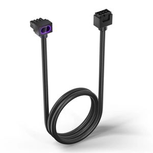 ASIAHORSE Hydrus ARGB PSU Extension Cable 8PIN-CPU 30CM Black