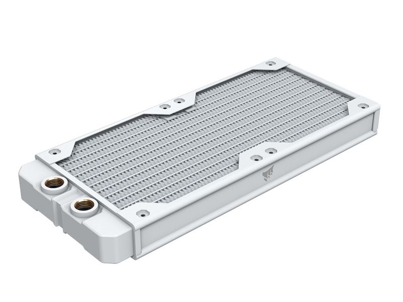 CORSAIR Hydro X Series XR5 240 V2 Custom Cooling Radiator - White