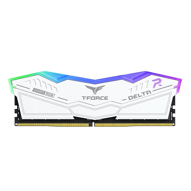 Team T-Force DELTA RGB DDR5 DESKTOP MEMORY WHITE (DDR5-5600 16GBx2