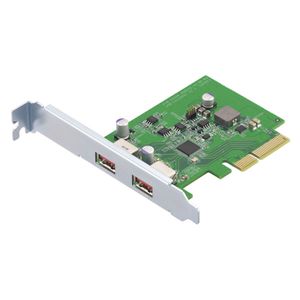 QNAP QXP-10G2U3A USB 3.2 Gen 2�ǥ奢��ݡ���PCIe��ĥ������